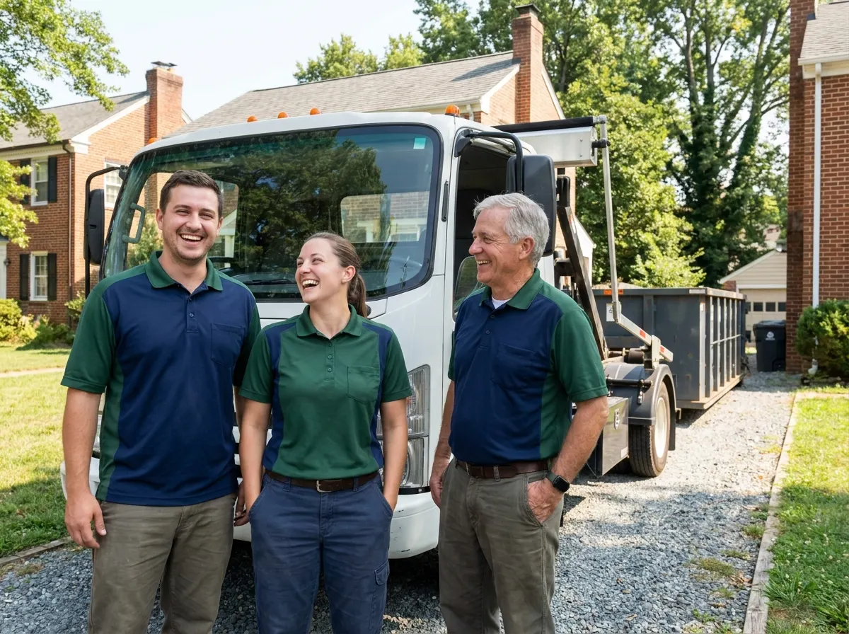 Good Neighbor Dumpster Rental dumpster rental team in Richmond, VA